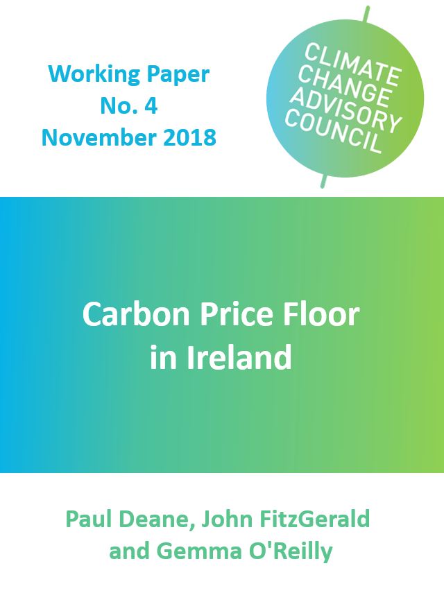 Working Paper No. 4: Carbon Price Floor in Ireland